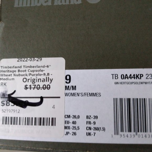 Timberland Heritage 6" Waterproof Boot - Picture 9 of 10